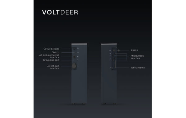 Voltdeer SR5000 - 5.12 kWh Plug in thuisbatterij incl. P1-meter